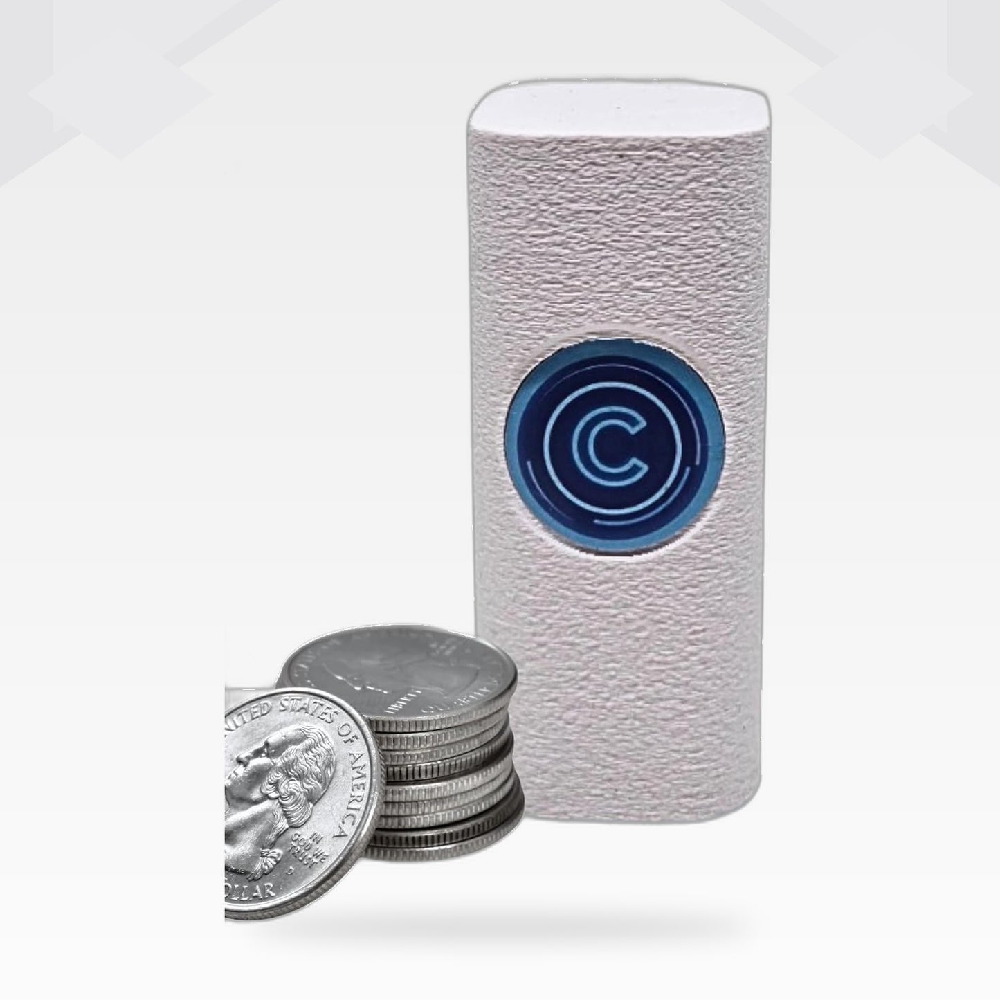 COINFINITY 24.5mm Quarter Stacker – NFC-Enabled Smart Storage - 2 Pack