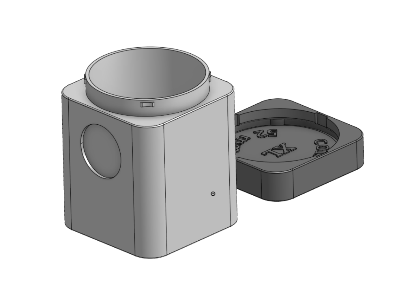 Coinfinity 52mm XL Stacker | 3D Model (STL)