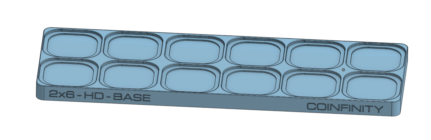 Coinfinity 2x6 HD Base | 3D Model (STL)