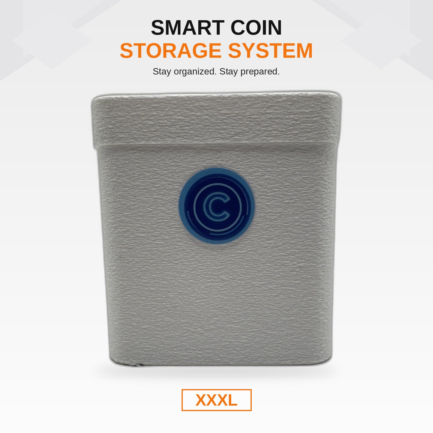 COINFINITY 76.5 mm Coin Stacker XXXL – NFC-Enabled Smart Storage
