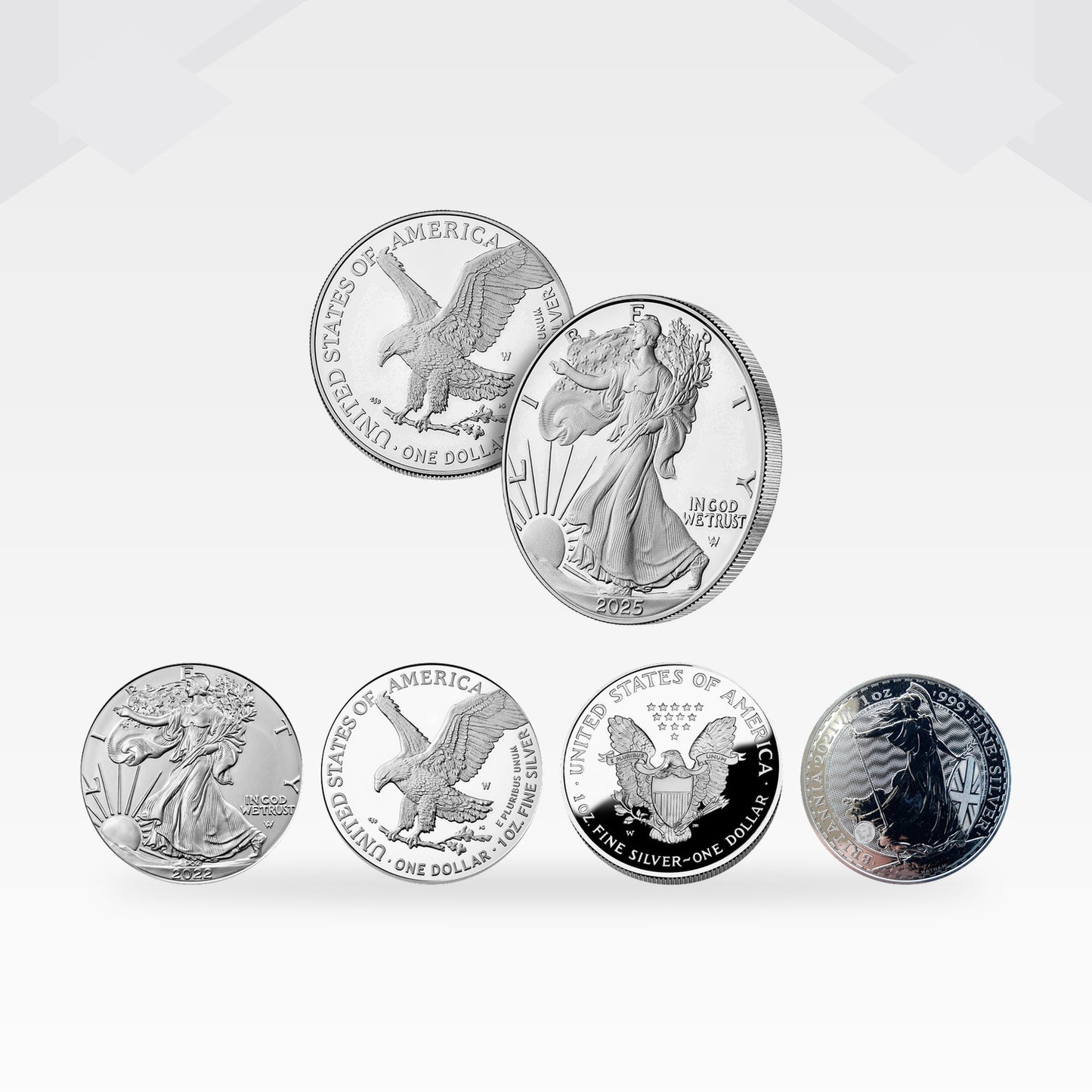 COINFINITY 41 mm Coin Stacker – NFC-Enabled Smart Storage - 2 Pack