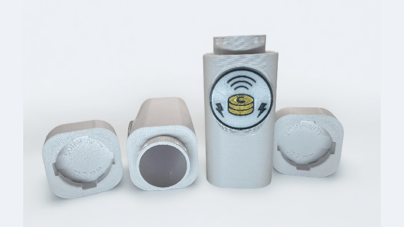 COINFINITY 22.2mm Coin Stacker – NFC-Enabled Smart Storage - 2 Pack