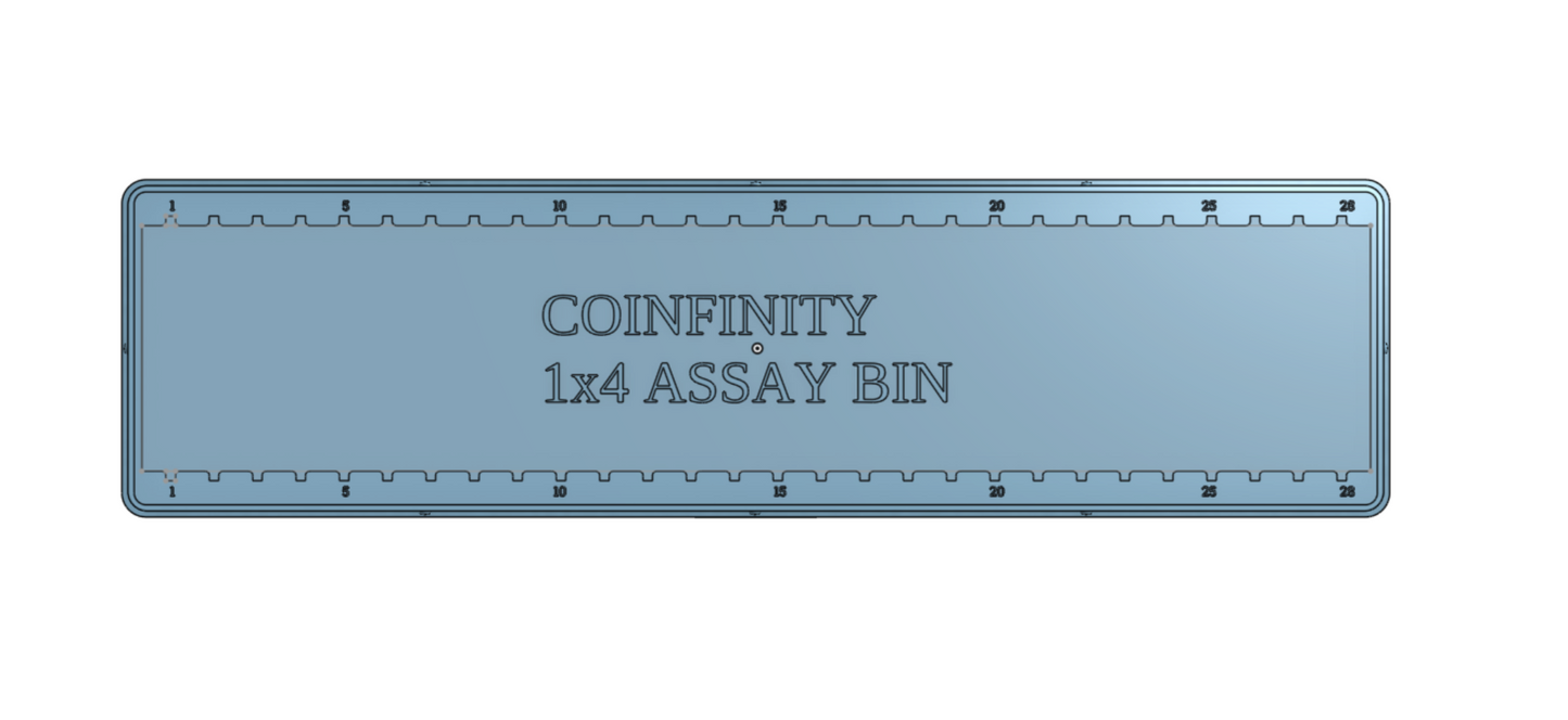 Coinfinity 70x263mm Assay Bin XL | 3D Model (STL)