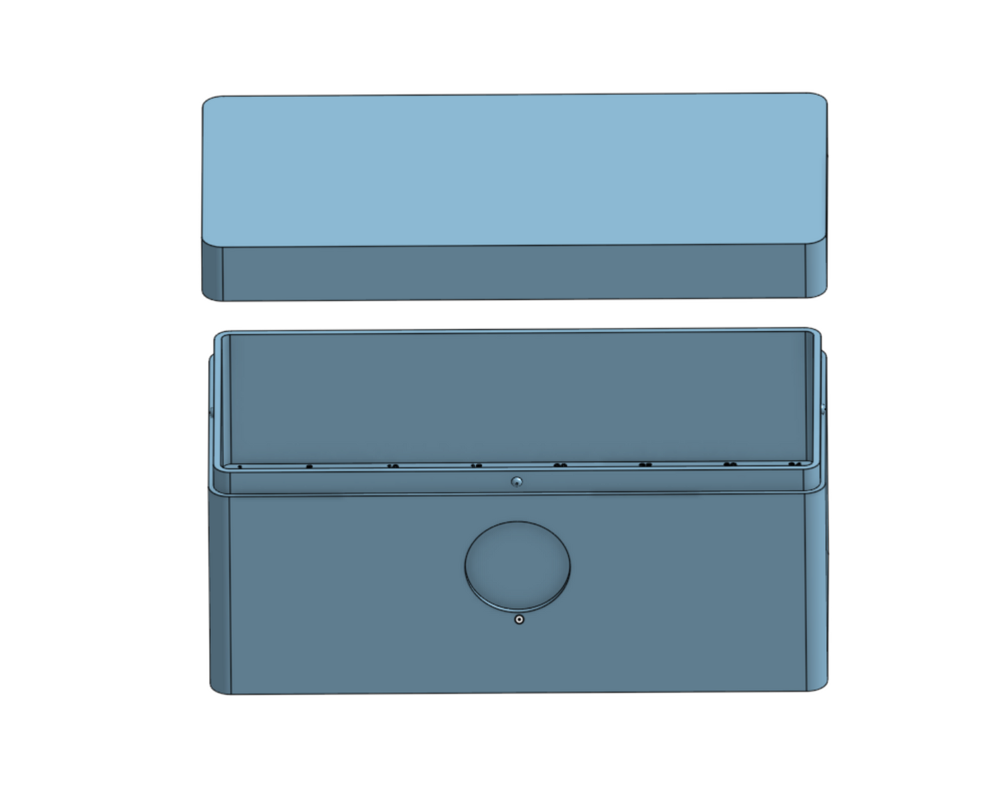 Coinfinity 70x148mm Flip Bin | 3D Model (STL)