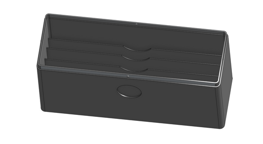 COINFINITY 65x190mm Goldback Bin – Five Denomination Rows (NFC Included)
