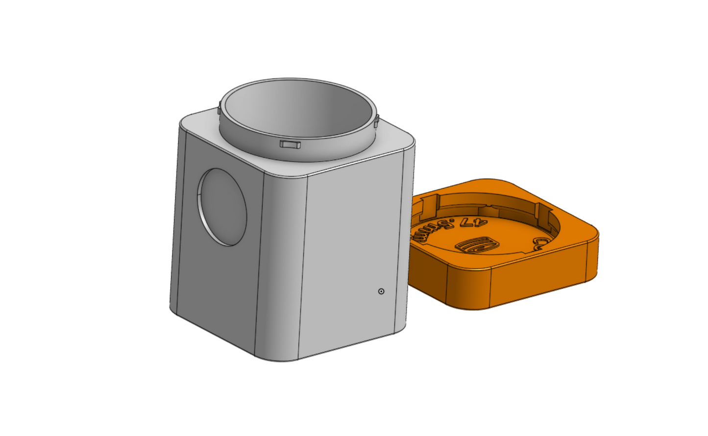 Coinfinity 47.5mm Stacker | 3D Model (STL)