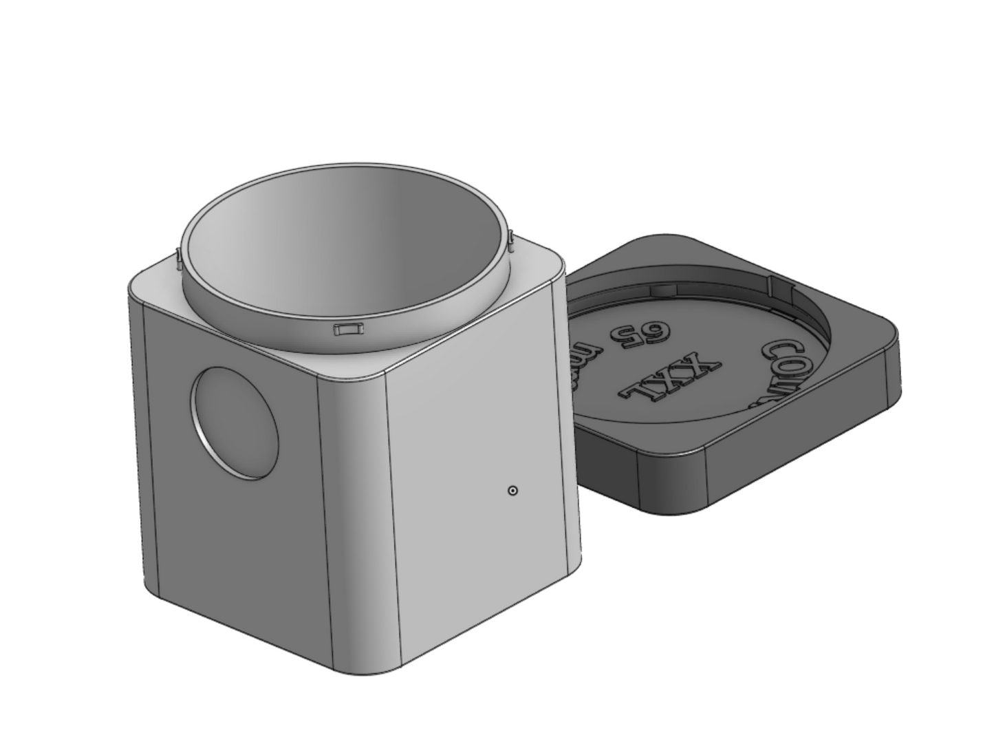 Coinfinity 65mm XXL Stacker | 3D Model (STL)