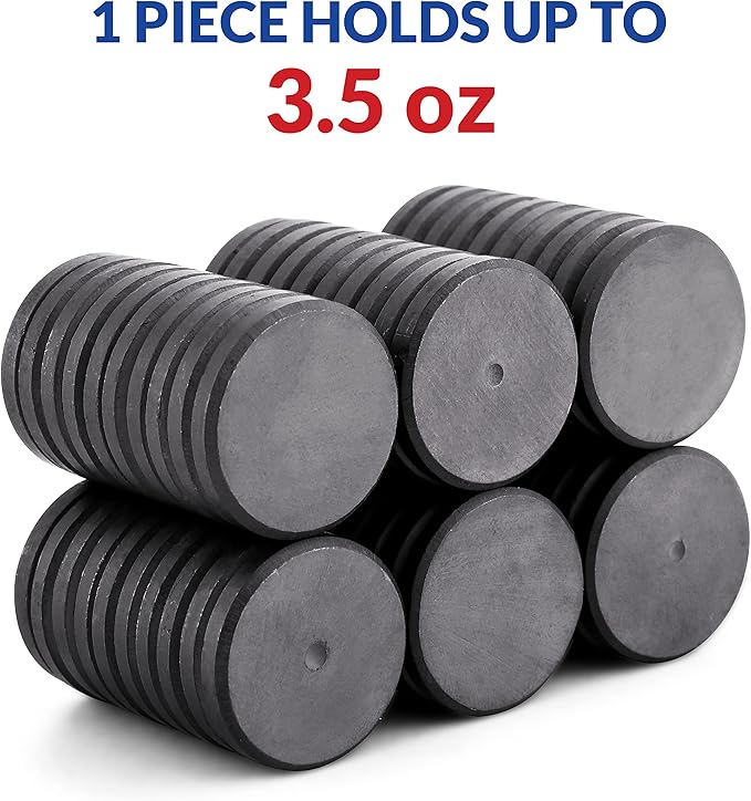 20 Pack - 25mm x 4mm Ceramic Magnets – For COINFINITY Stackers