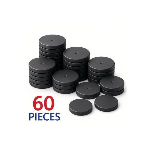 60 Pack - 25mm x 4mm Ceramic Magnets – For COINFINITY Stackers