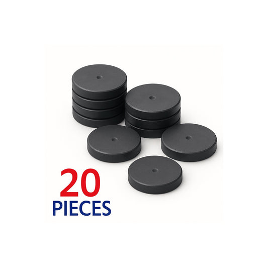 20 Pack - 25mm x 4mm Ceramic Magnets – For COINFINITY Stackers