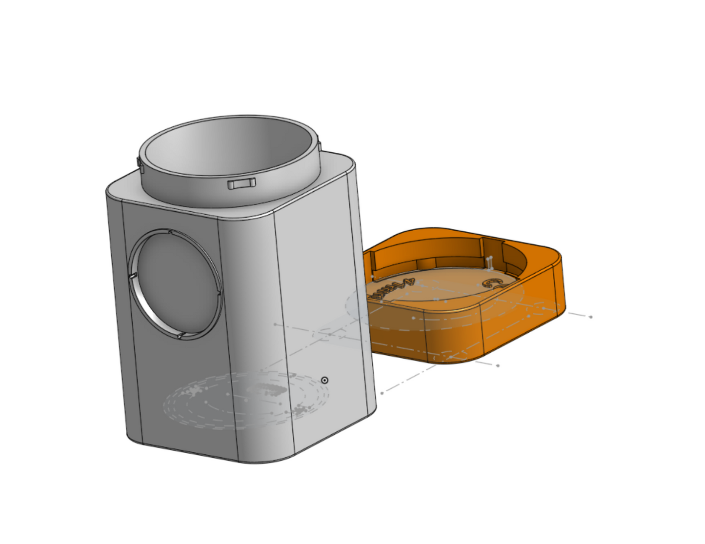 COINFINITY 41 mm Coin Stacker – NFC-Enabled Smart Storage - 2 Pack