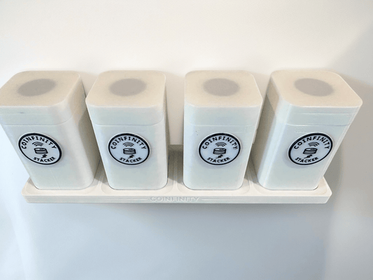 SILVER STARTER KIT - Modular Stackers & Stacker Base, Tags Included