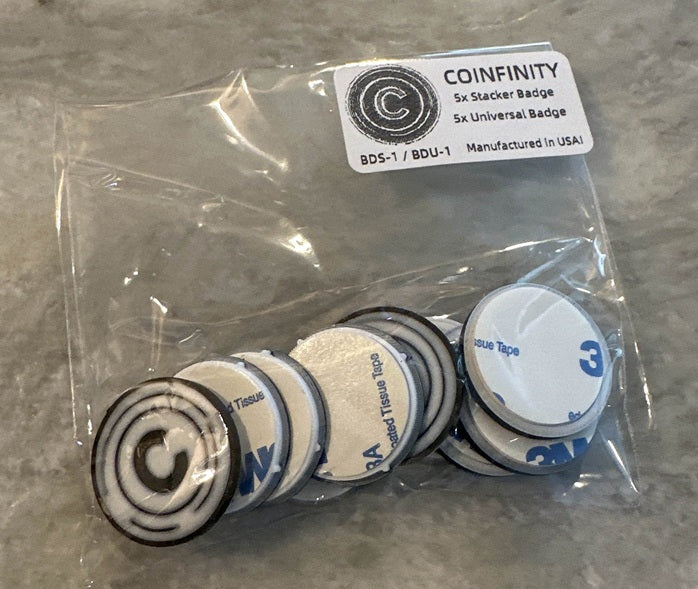 SILVER STARTER KIT - Modular Stackers & Stacker Base, Tags Included