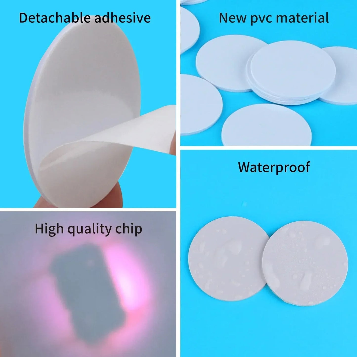20 Pack - NFC Chips – Customizable Trackers for Mint Stacker Tubes & General Storage