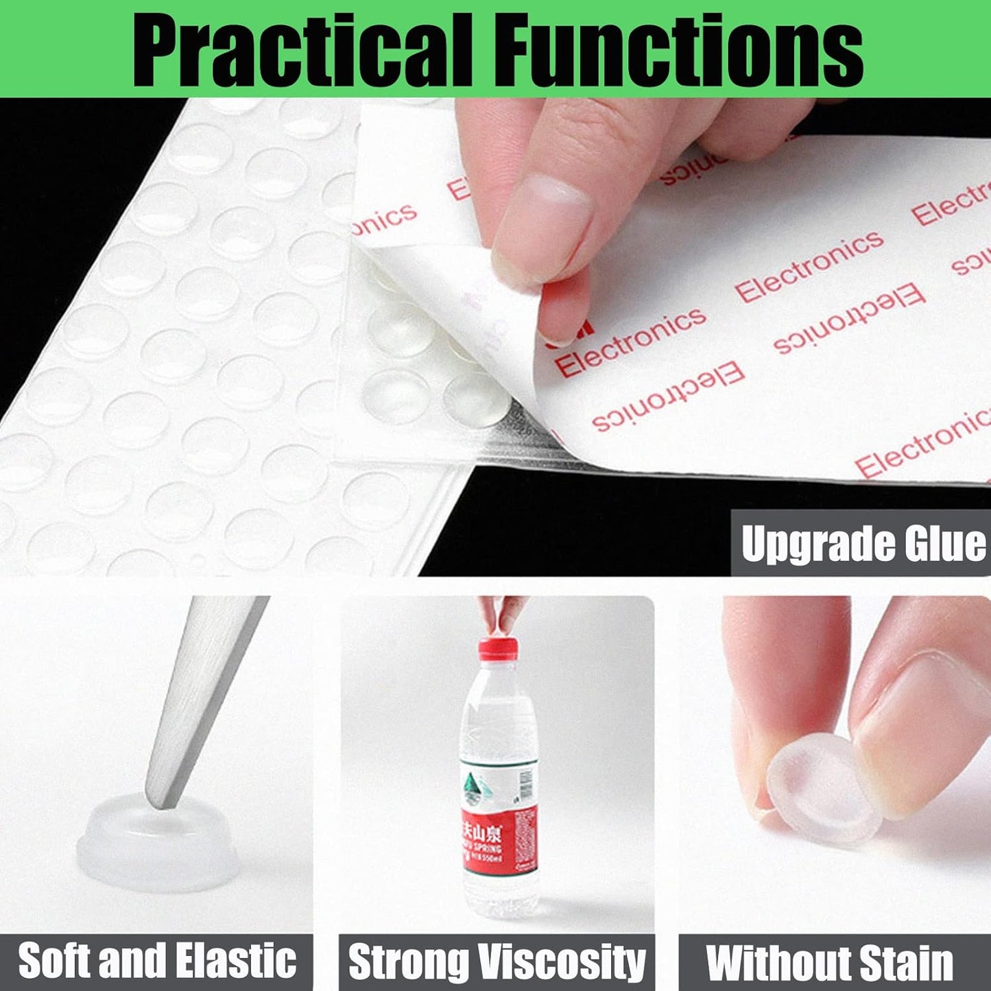 25 Rubber Feet – Original/Replacement Pads for Coinfinity Bases